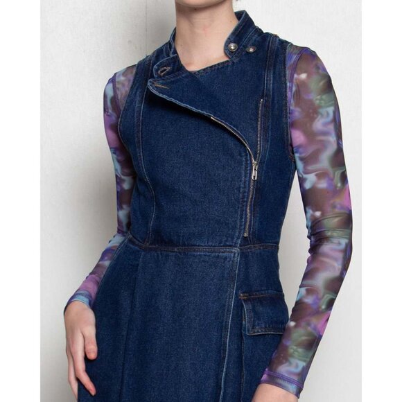 Henrik Vibskov "Craft" Denim Dress, size Large - Picture 10 of 13